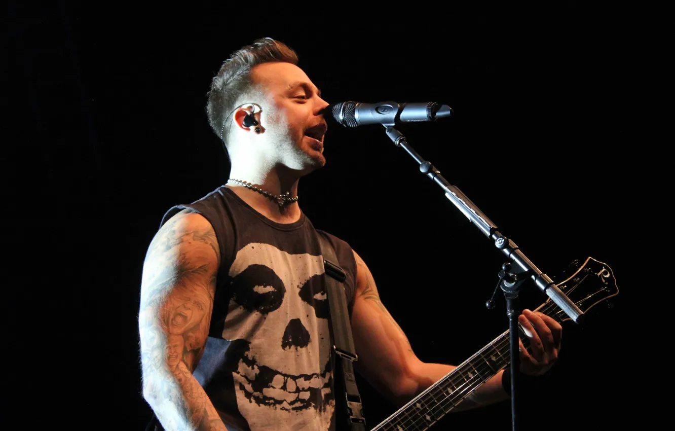Фото обои Music, Matthew Tuck, Bullet For My Valentine, мэтт так, meatalcore, мэттью