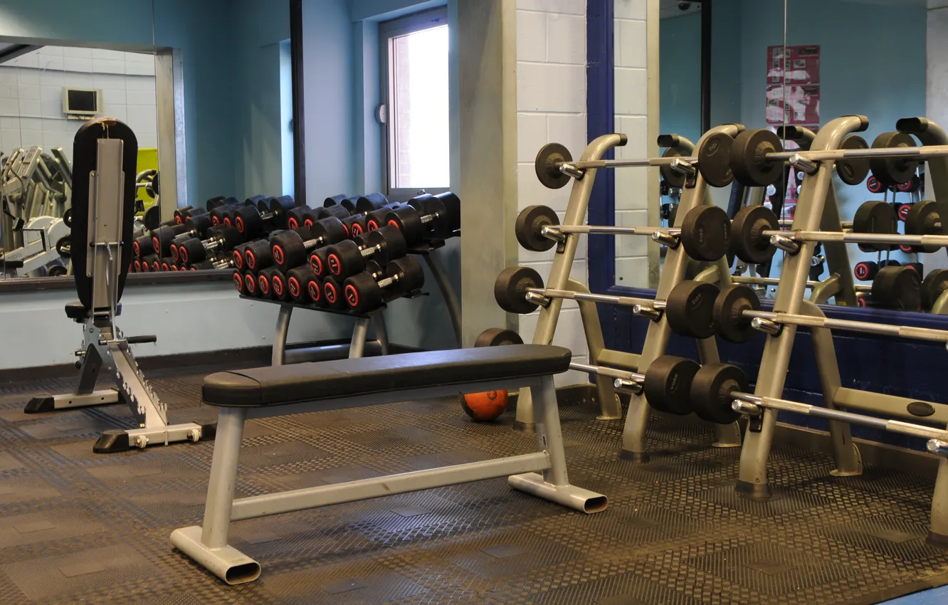 Фото обои gym, bodybuilding, powerlifting