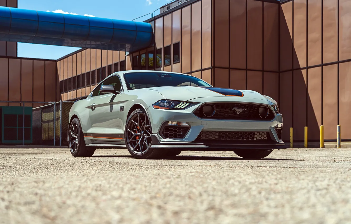 Фото обои Mustang, Ford, Mach 1, Handling Package, 2021