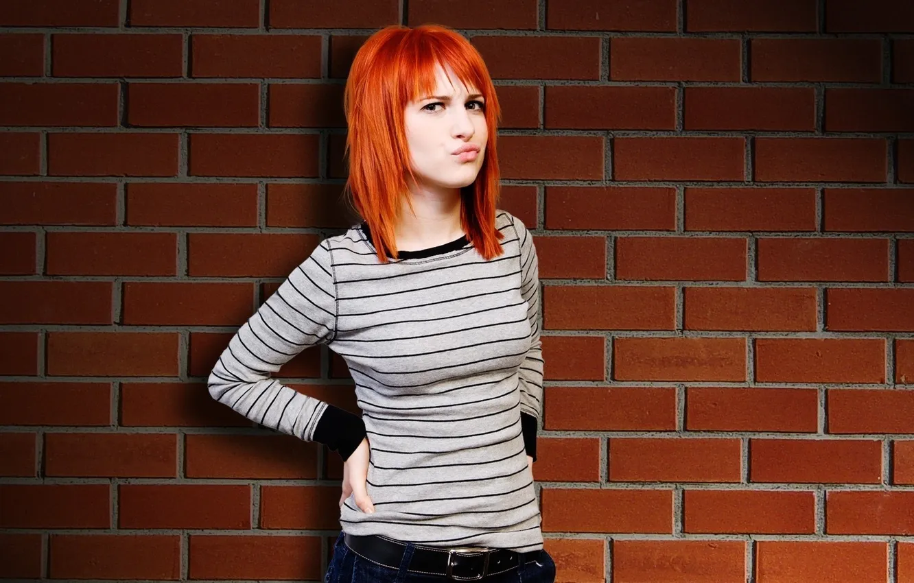 Фото обои певица, hayley williams, парамор, хейли уилльямс