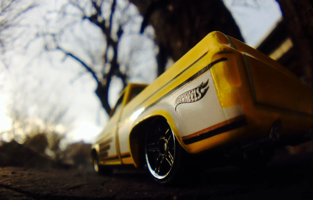 Фото обои chevrolet, silverado, Hotwheels