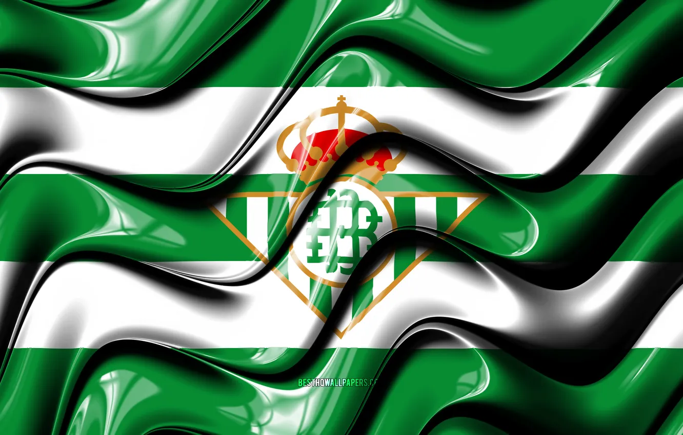 Фото обои Logo, Football, Soccer, Real Betis, Betis, Real Betis Balompie