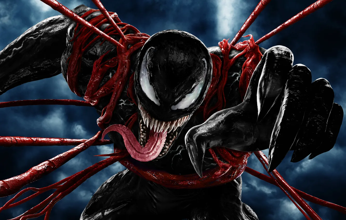 Фото обои фантастика, постер, ужасы, комикс, MARVEL, Веном, Venom, Carnage