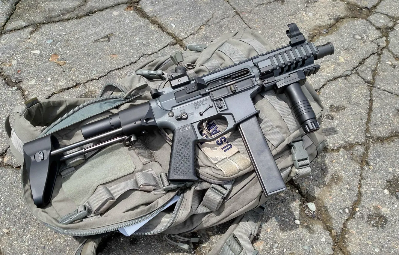 Фото обои оружие, Валькирия, штурмовая винтовка, AR-9