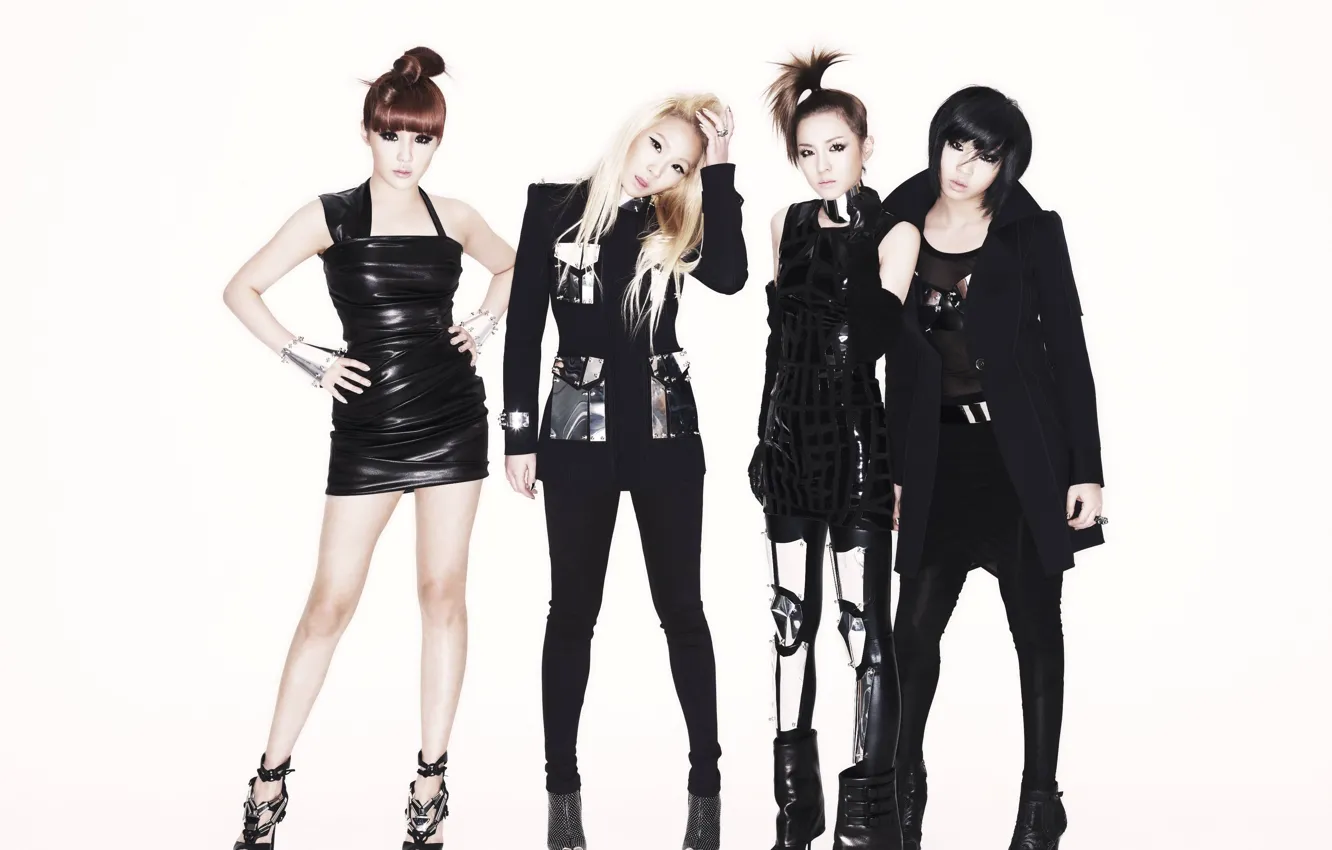 Фото обои Music, Южная Корея, K-Pop, 2NE1, DARA, BOM, Minzy