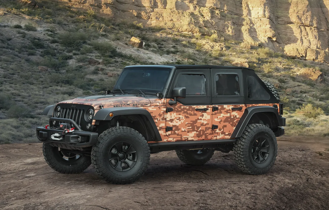 Фото обои Concept, внедорожник, Jeep, 2016, Trailstorm