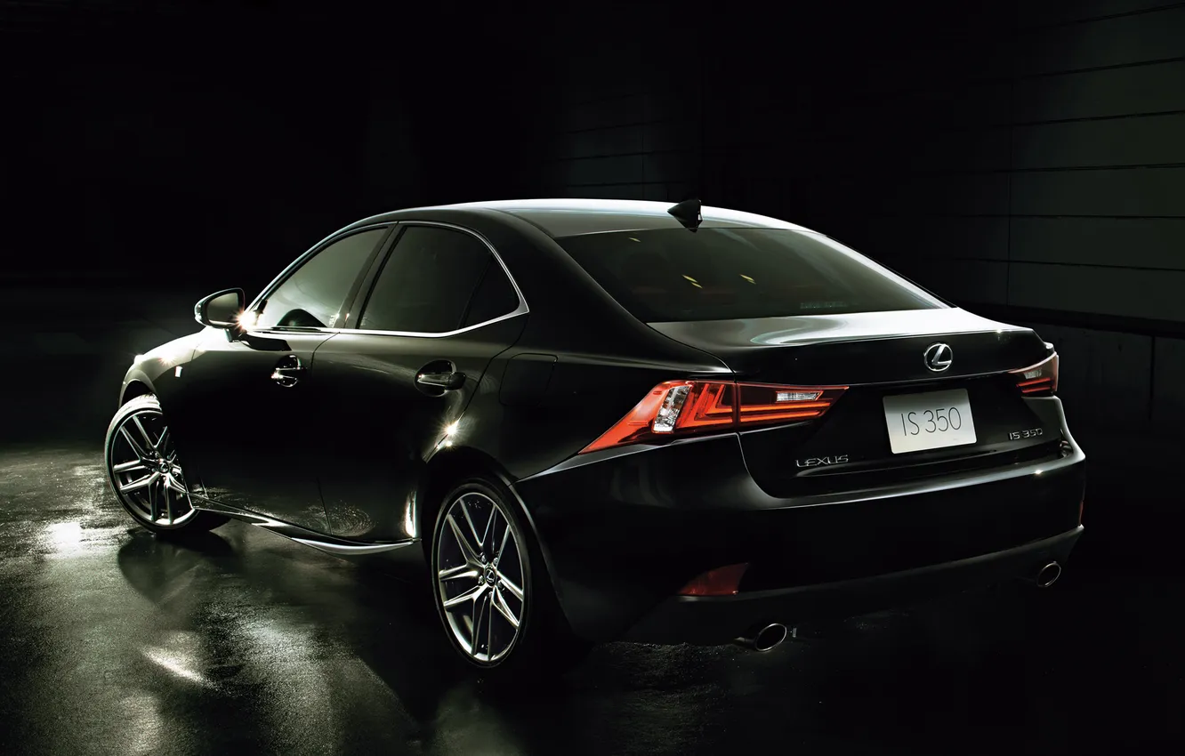 Фото обои car, Lexus, black, лексус, wallpapers, fon, IS 350, F-Sport