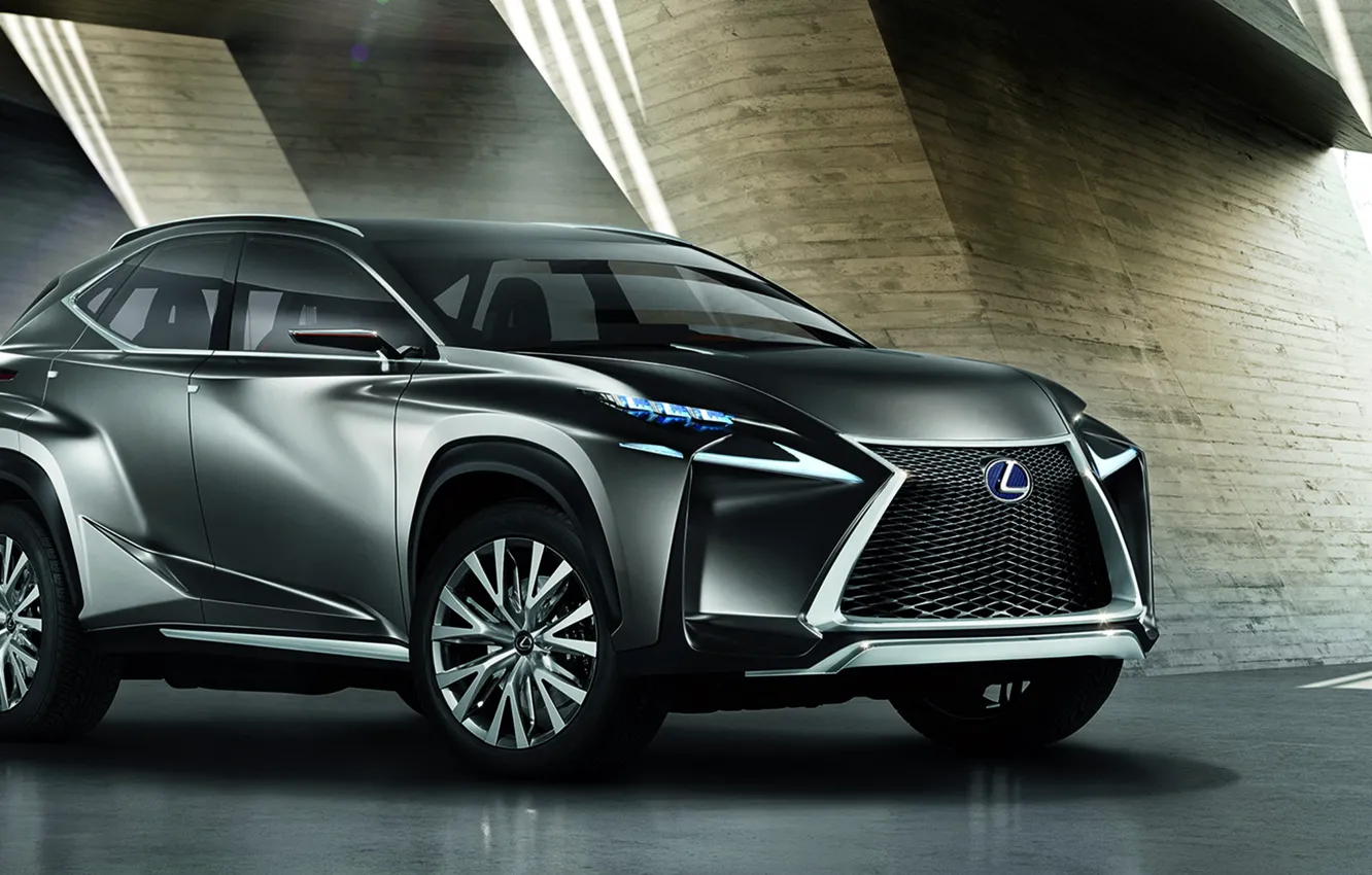 Фото обои Concept, Lexus, Crossover, LF-NX