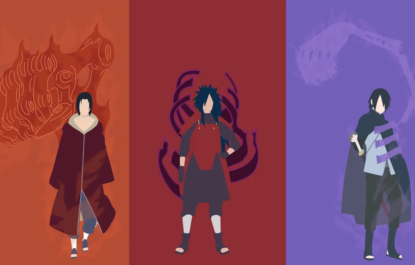 Фото обои sword, Naruto, armor, anime, katana, ken, blade, Itachi