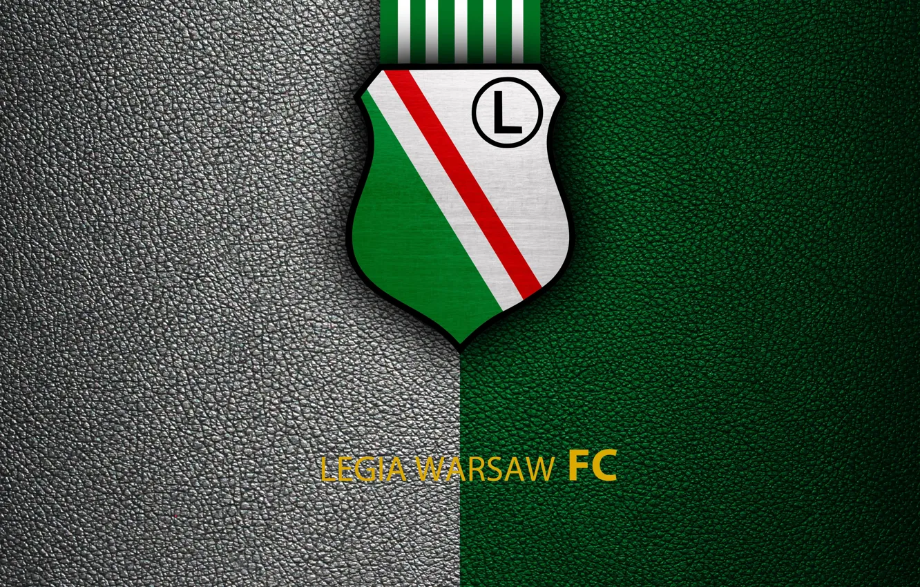 Фото обои wallpaper, sport, logo, football, Legia Warsaw