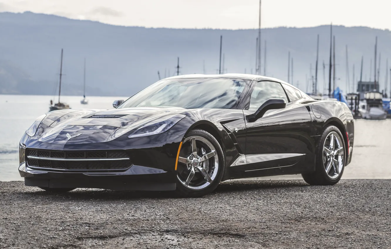 Фото обои Corvette, Chevrolet, stingray