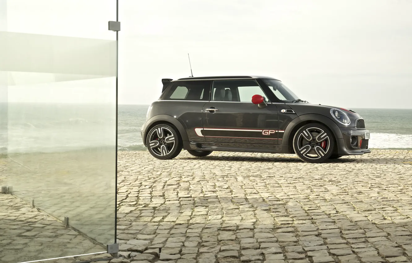 Фото обои машина, mini, john cooper works, Мини