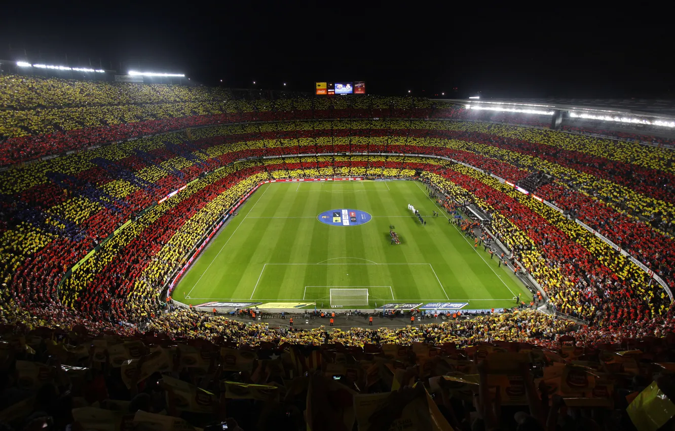 Фото обои Camp Nou, FC Barcelona, El Clasico