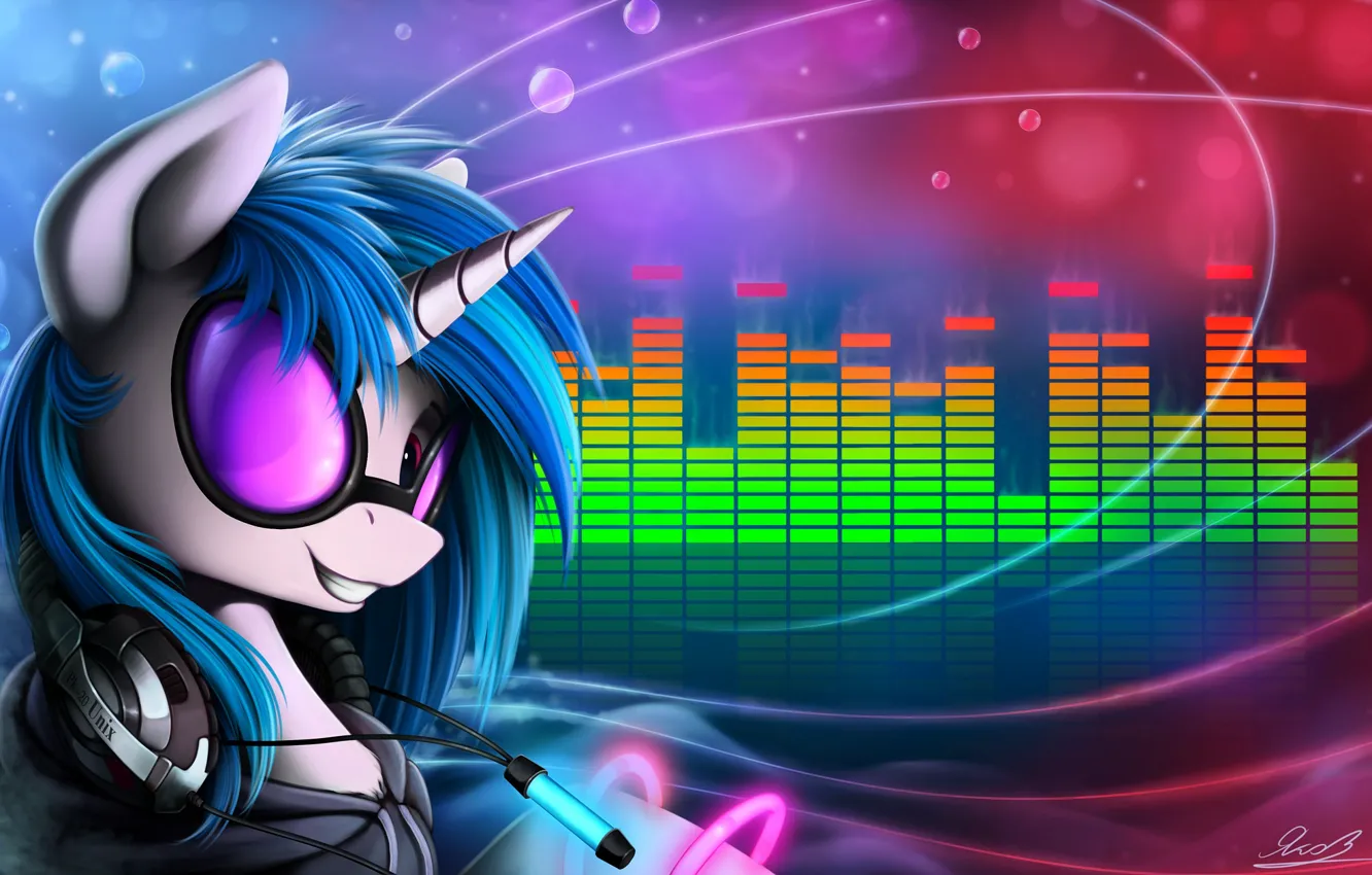 Фото обои mlp, Wub, djpon3