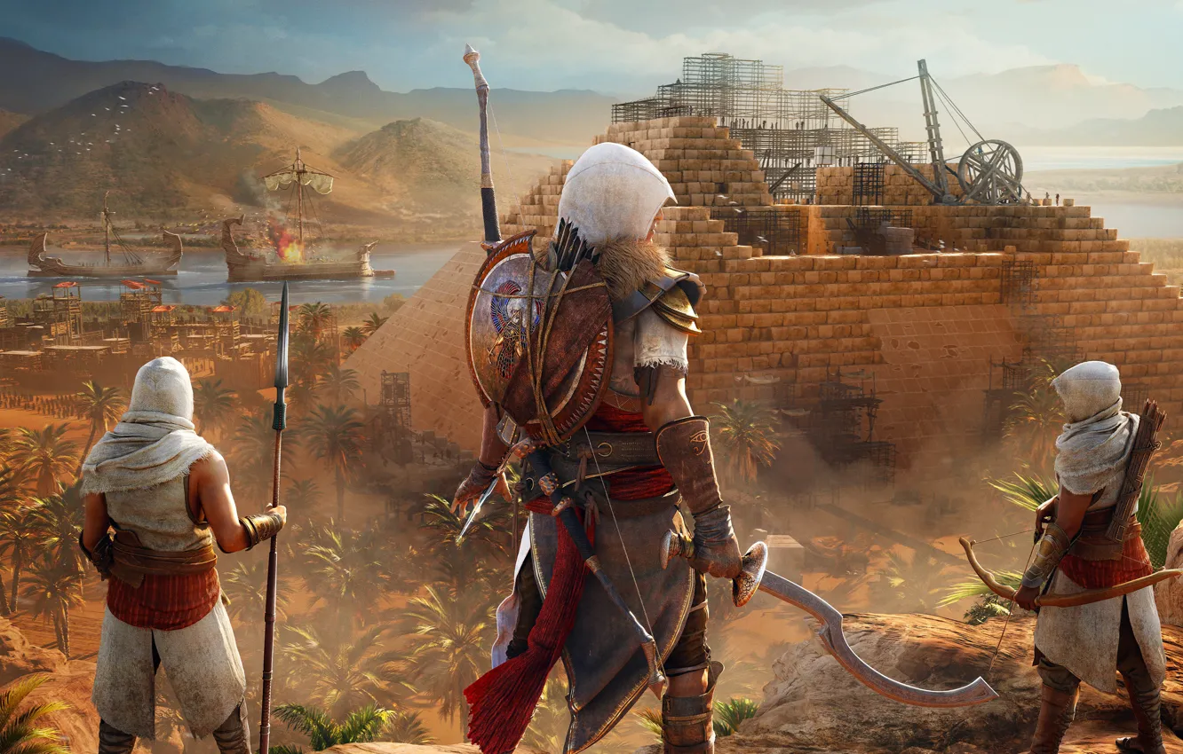 Фото обои DLC, Ассассины, Assassins Creed Origins, The Hidden Ones