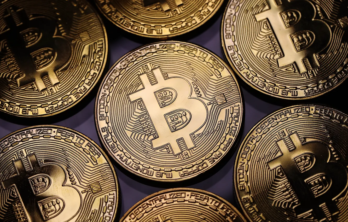 Фото обои money, coin, bitcoin