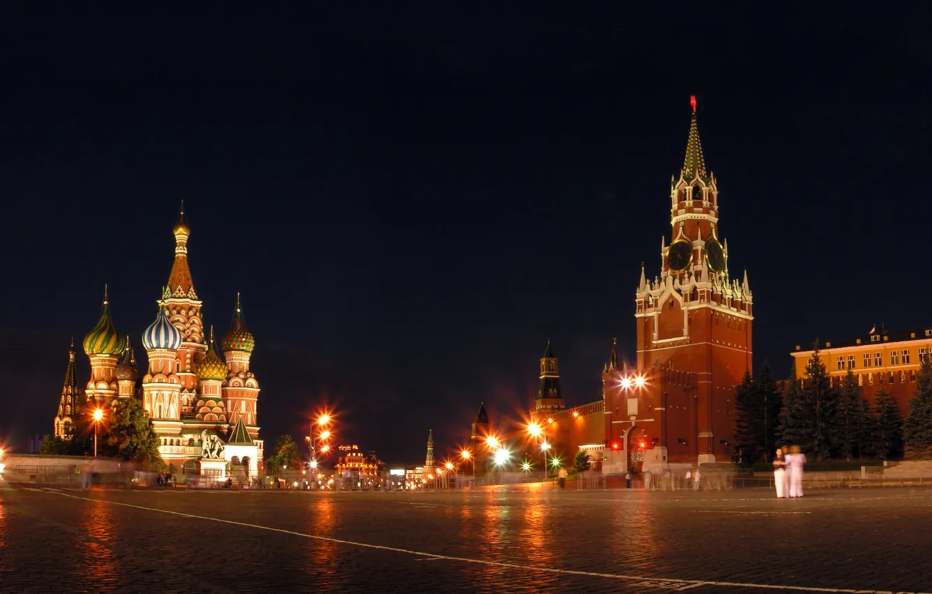 Фото обои город, Москва, Россия, русские