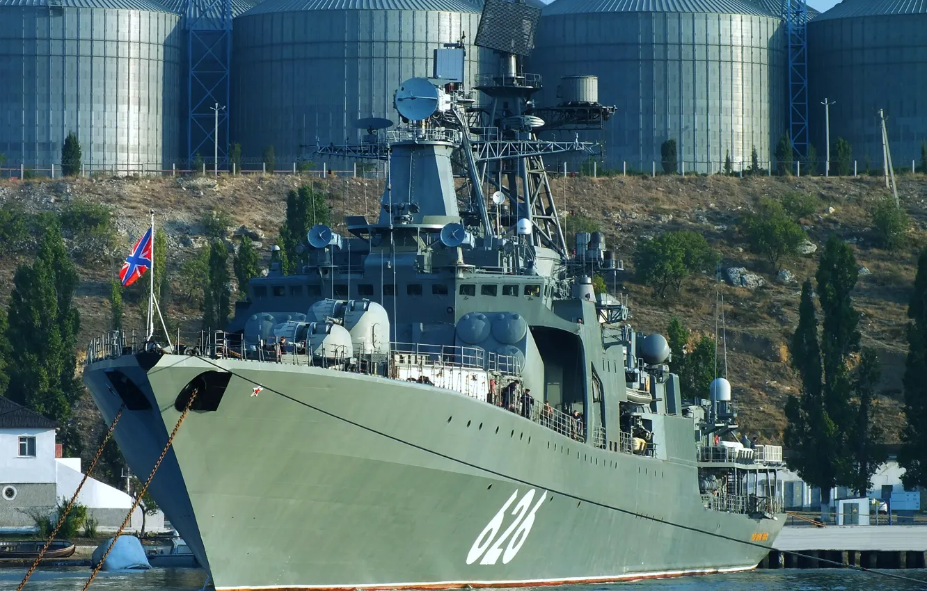 Фото обои корабль, севастополь, проект 1155, Вице Адмирал Кулаков, большой противолодочный