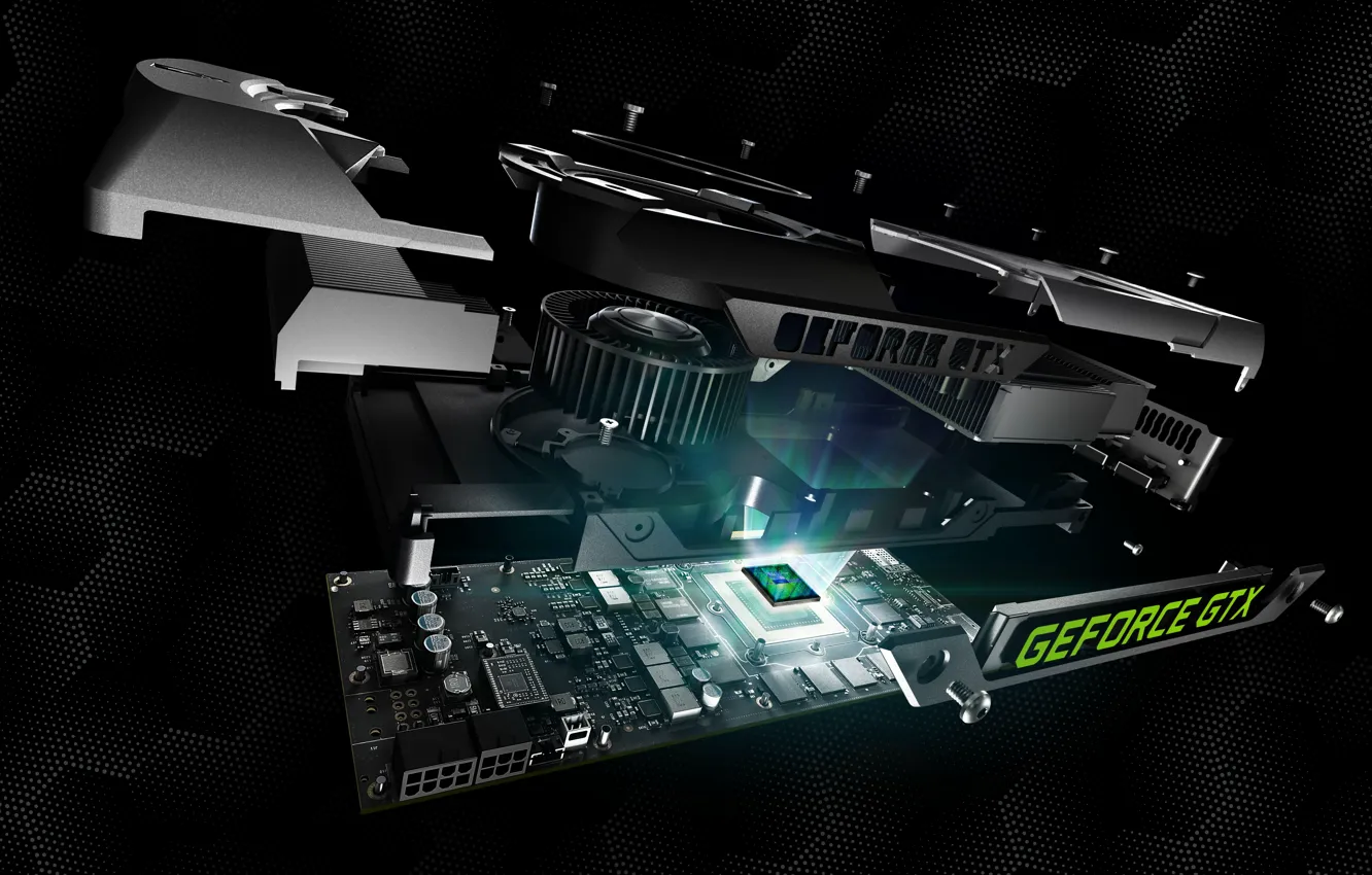 Фото обои Nvidia, GeForce, видеокарта, Hi-Tech, GTX 780