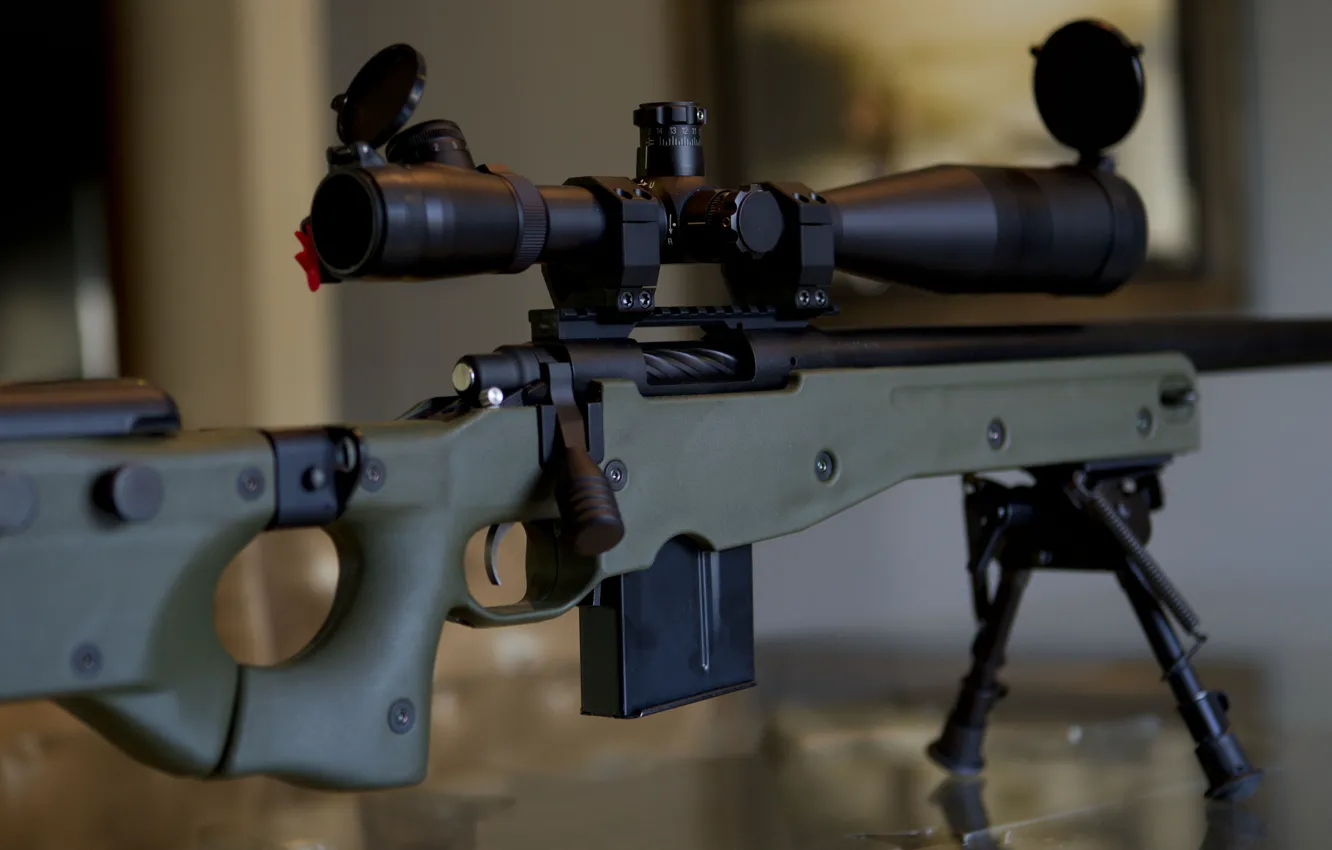 Фото обои оптика, винтовка, снайперская, затвор, сошка, Remington 700