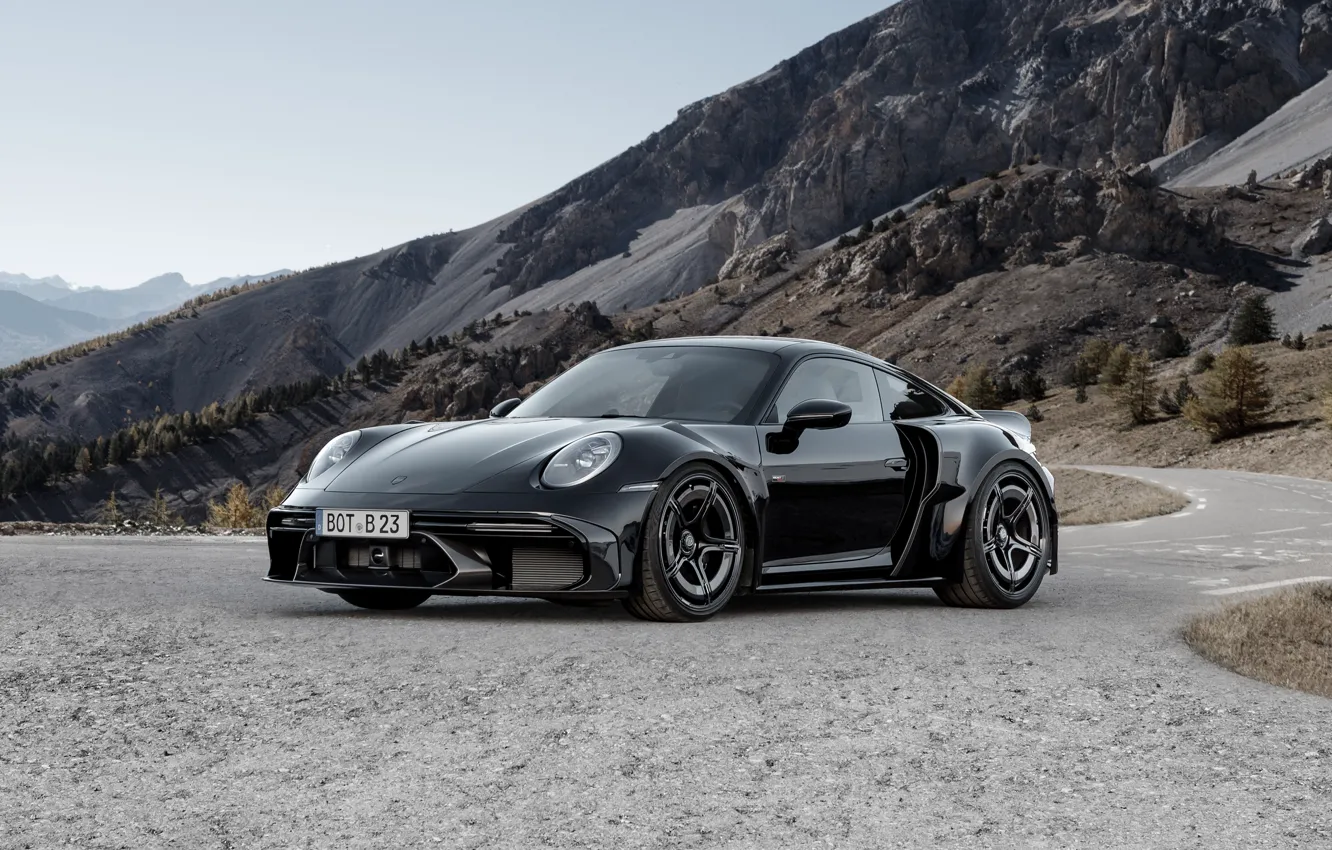 Фото обои 911, Porsche, Turbo, Porsche 911 Turbo S, 2023, Brabus 900, Brabus 900 Rocket R, Rocket …