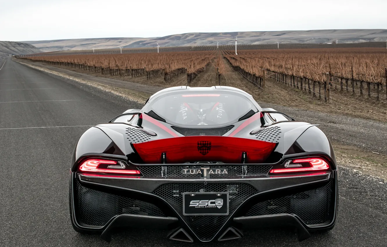 Фото обои SSC Tuatara, rear, Tuatara, SSC, Shelby Super Cars