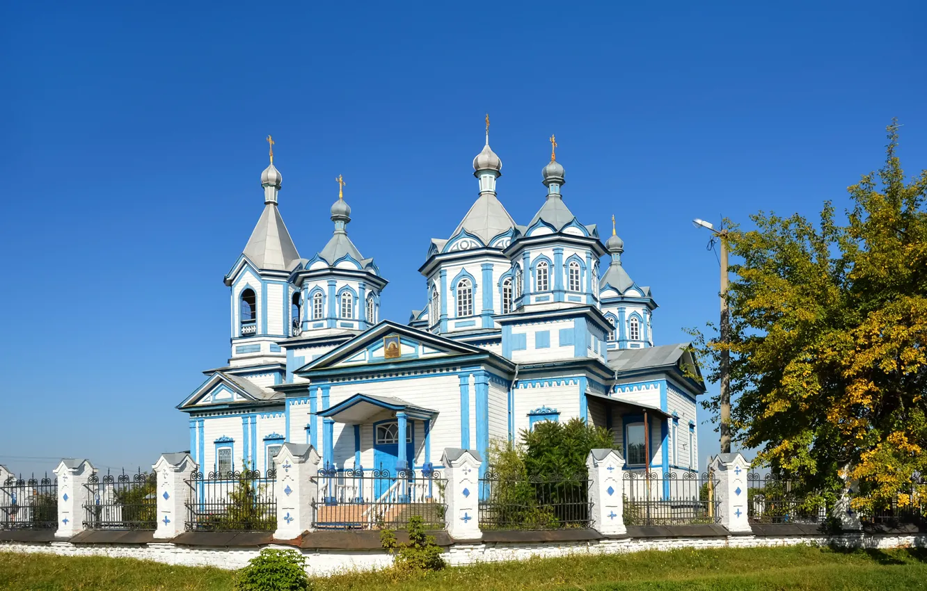 Фото обои церковь, храм, Украина, Ukraine, Temples, Chernigov