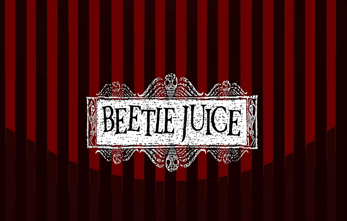 Фото обои Битлджус, Жучиный сок, Beetle Juice, био-экзорцизм