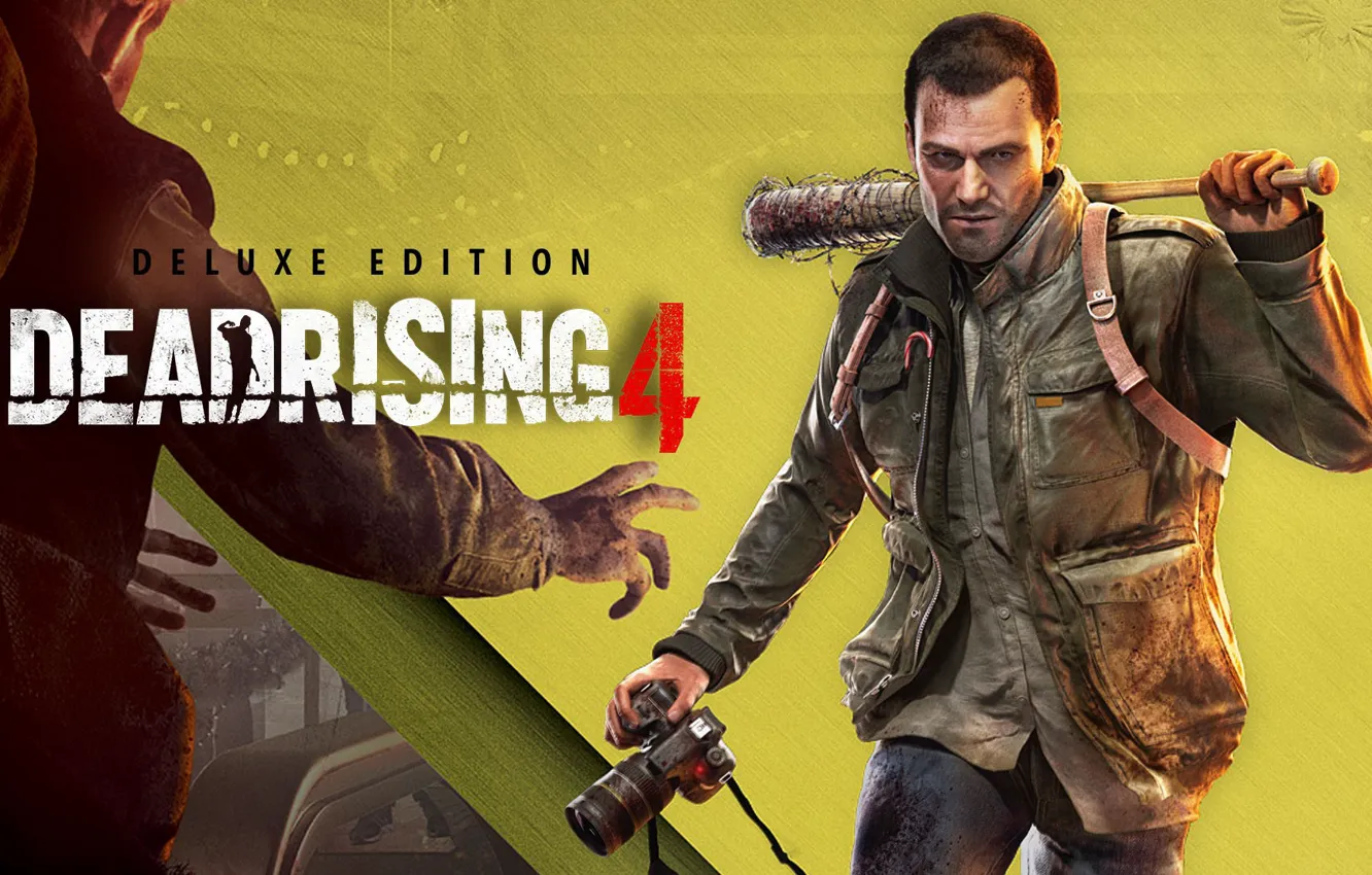 Фото обои Dead Rising, zombie, game, man, Dead Rising 4, Dead Rising 4 Deluxe Edition