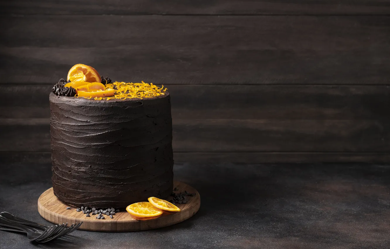 Фото обои concept, cake, chocolate, delicious