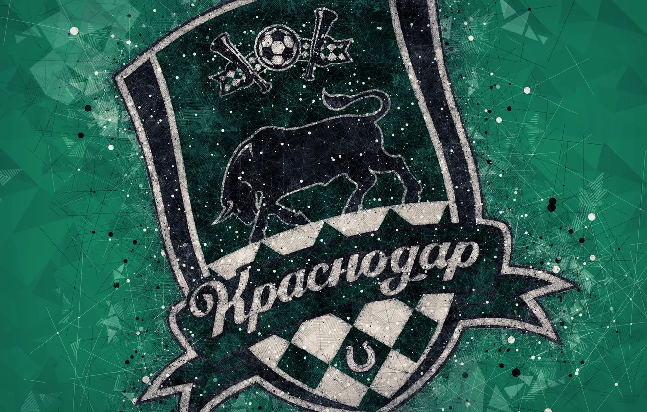 Фото обои Logo, Football, Russian, Krasnodar, FC Krasnodar