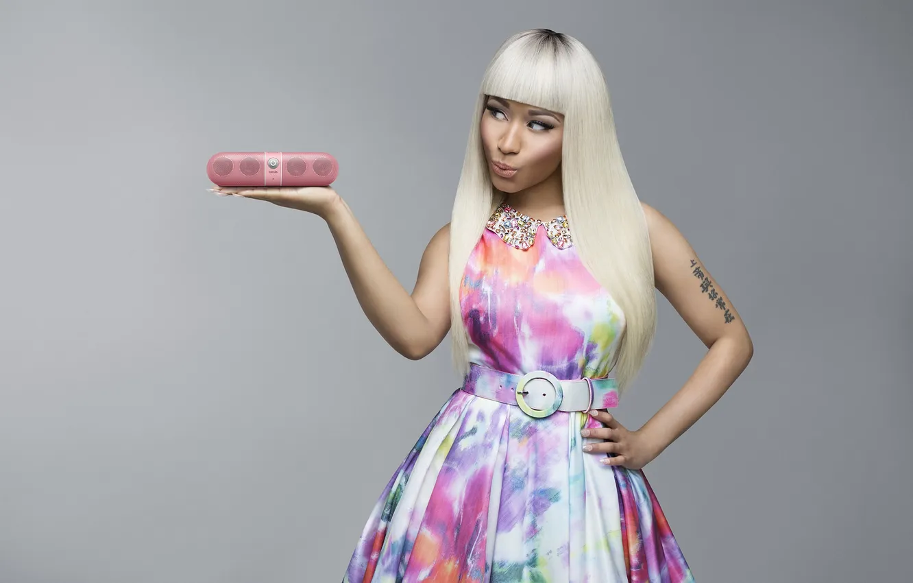 Фото обои блондинка, певица, Nicki Minaj