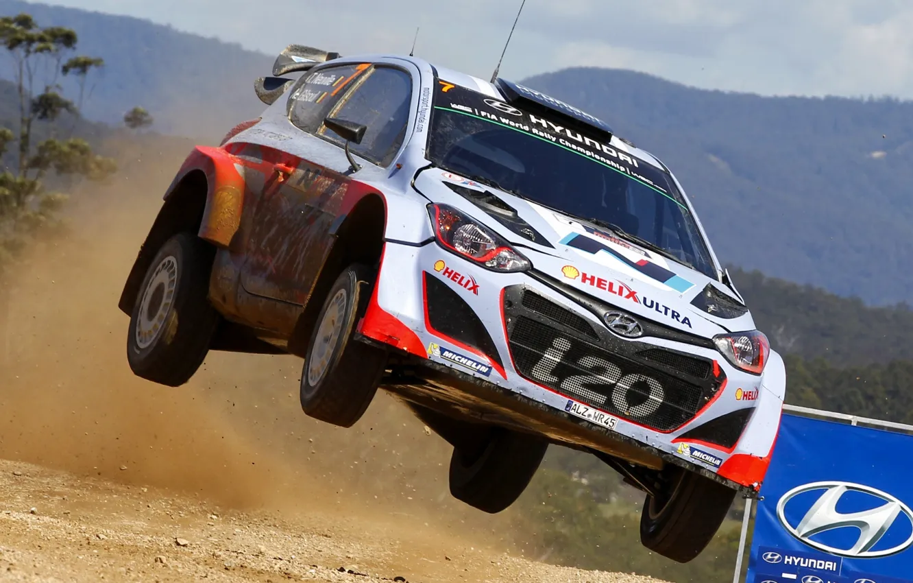 Фото обои Hyundai, WRC, i20