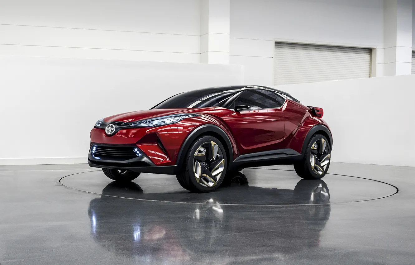 Фото обои Concept, концепт, кроссовер, Scion, сцион, C-HR