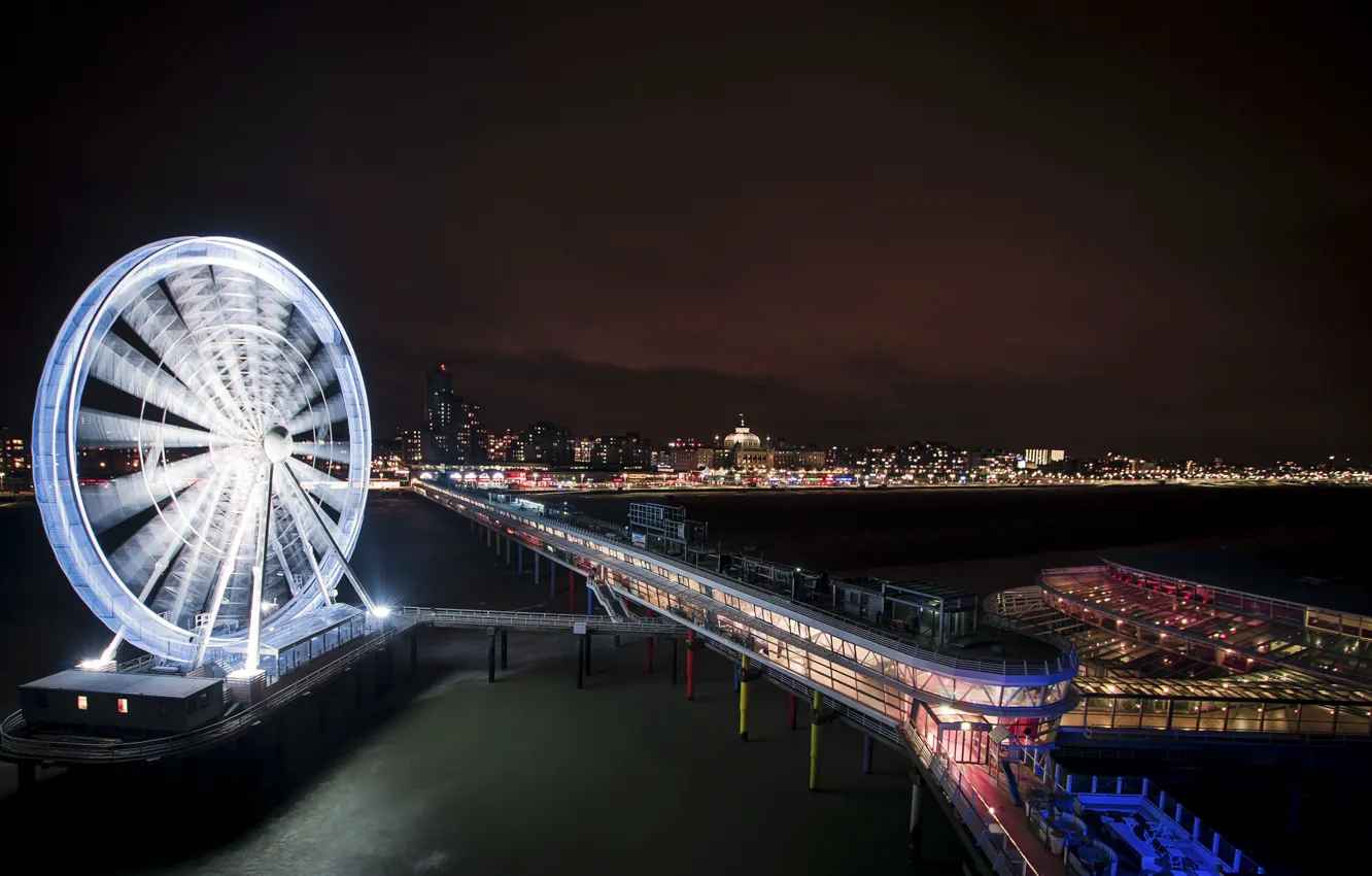 Фото обои Scheveningen, Pier, haag