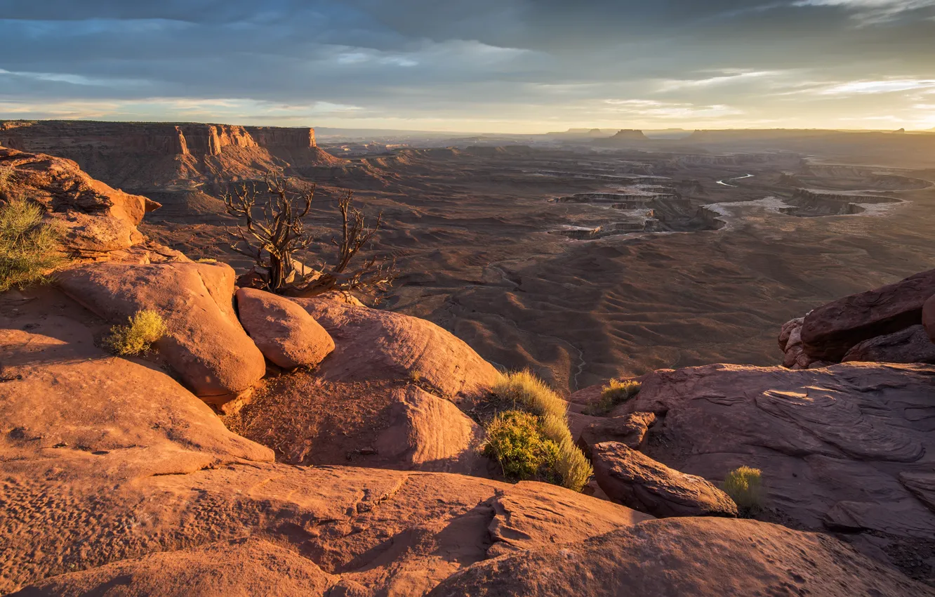 Фото обои горы, скалы, каньон, ущелье, США