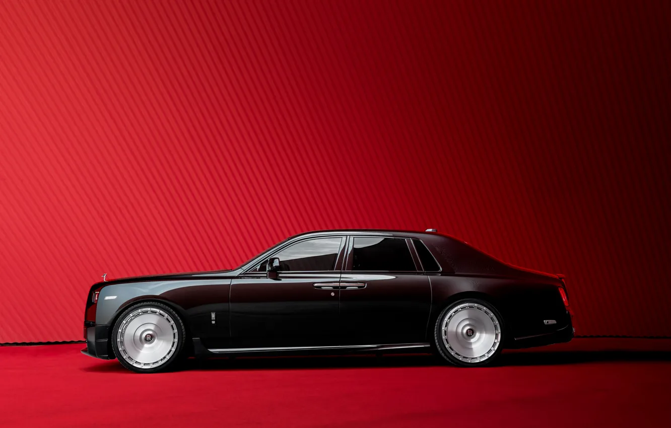 Фото обои luxury, Rolls Royce Phantom, side view