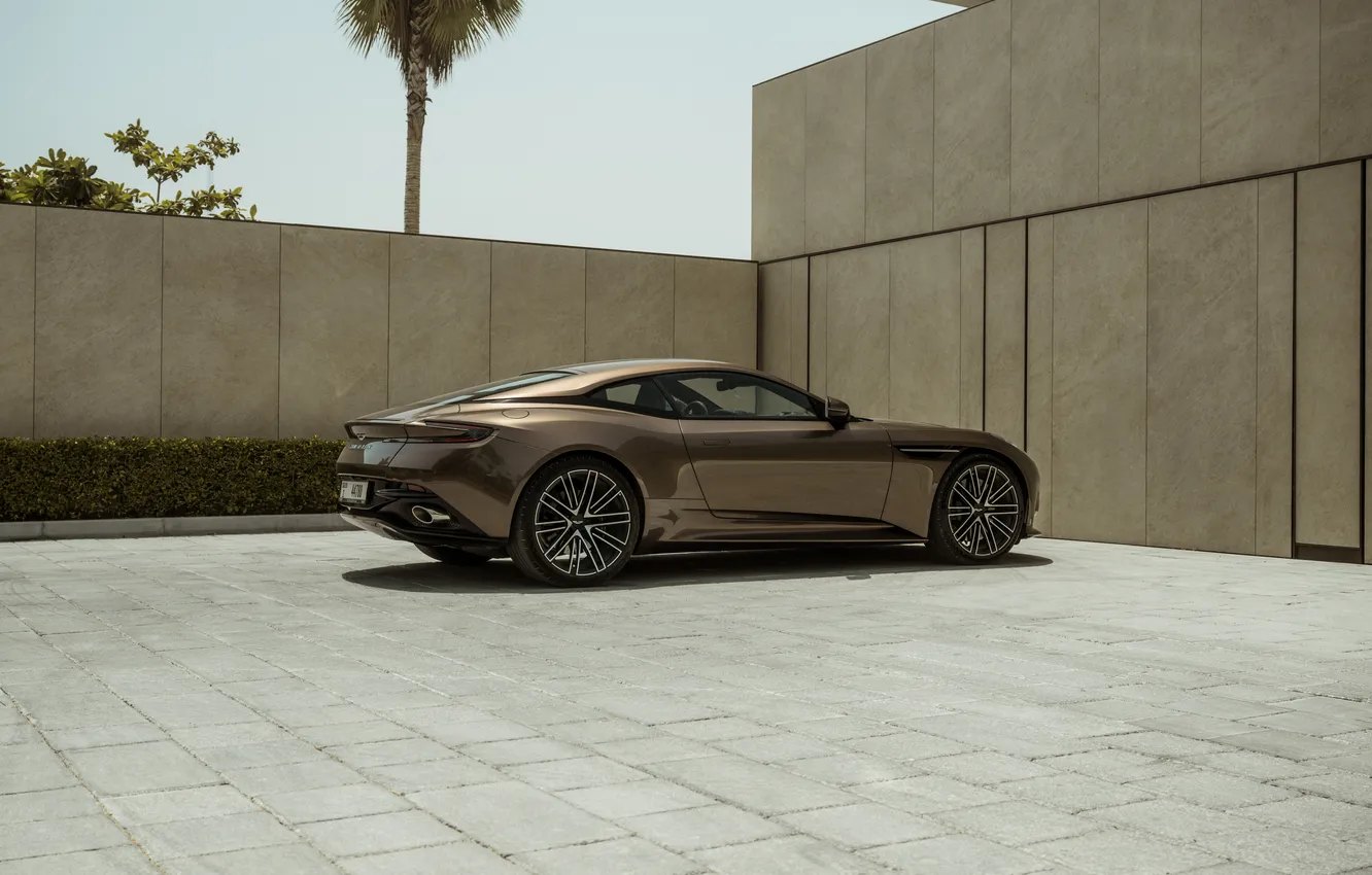 Фото обои Aston Martin, купе, sport car, спортивный автомобиль, Grand Tourer, Aston Martin DB12
