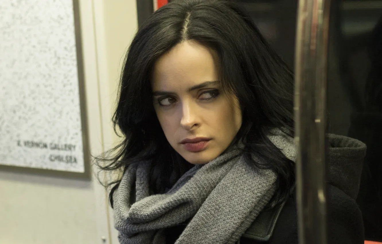 Фото обои Krysten Ritter, Кристен Риттер, Джессика Джонс, jessica jones