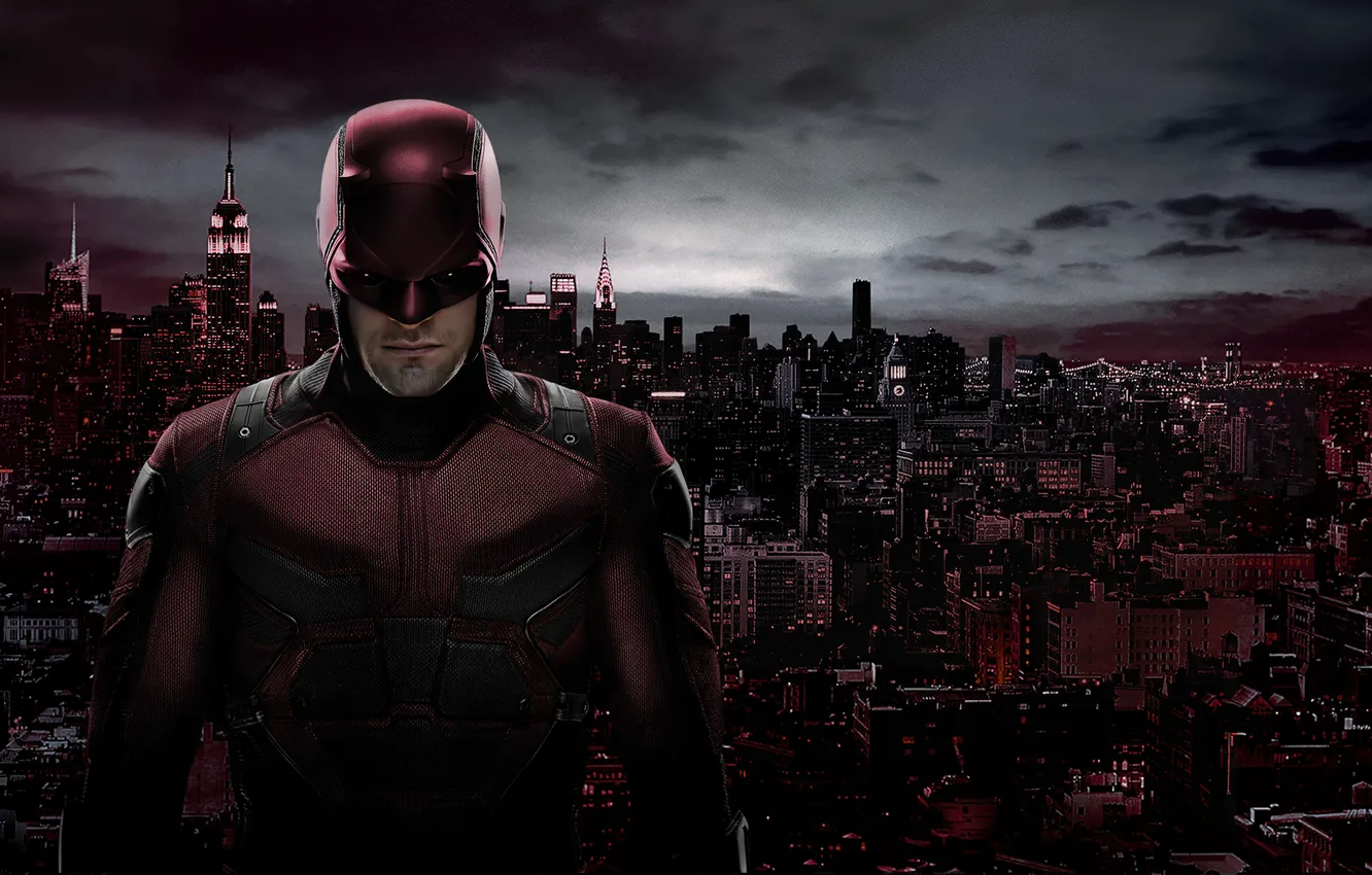 Фото обои комикс, марвел, Daredevil, Сорвиголова