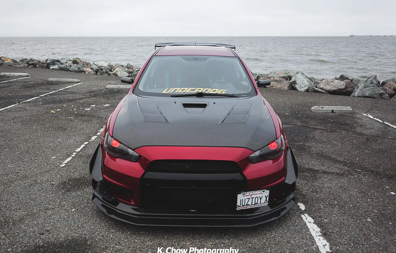 Фото обои Mitsubishi, Lancer, evo, x7.