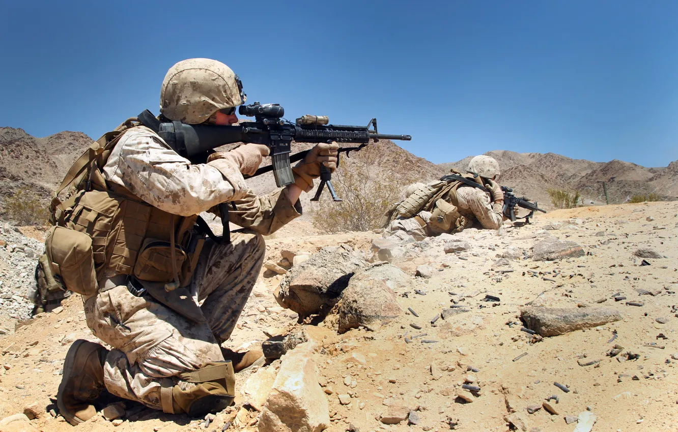 Фото обои оружие, солдаты, Афганистан