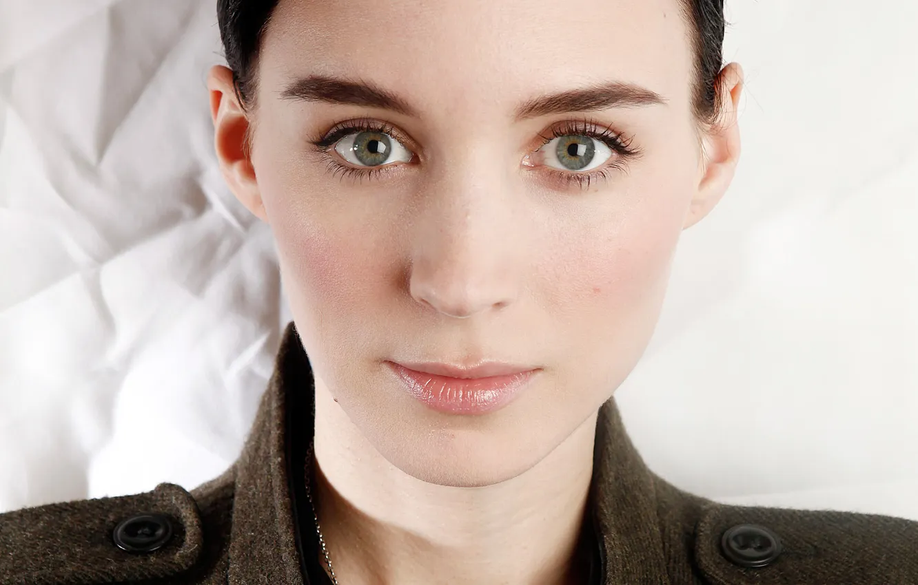 Фото обои ДЕВУШКА, ЗВЕЗДА, Rooney Mara, Руни Мара, девушка с татуировкой дракона