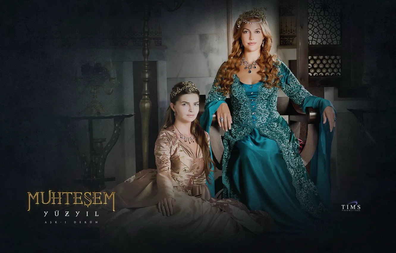Фото обои Турция, дворец, Turkey, дочь, Великолепный век, Muhtesem Yüzyil, Hurrem Sultan, Мерьем Узерли