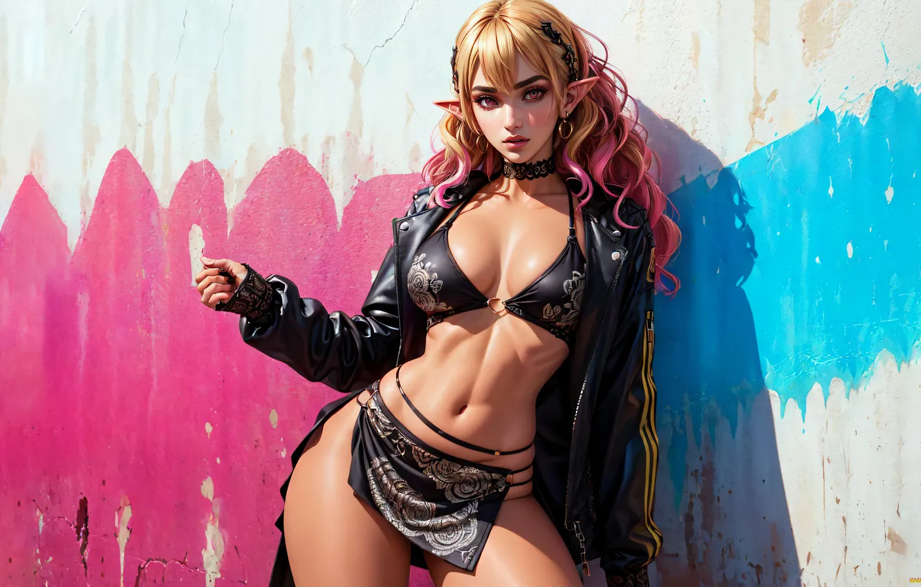 Фото обои sexy, elf, ai art