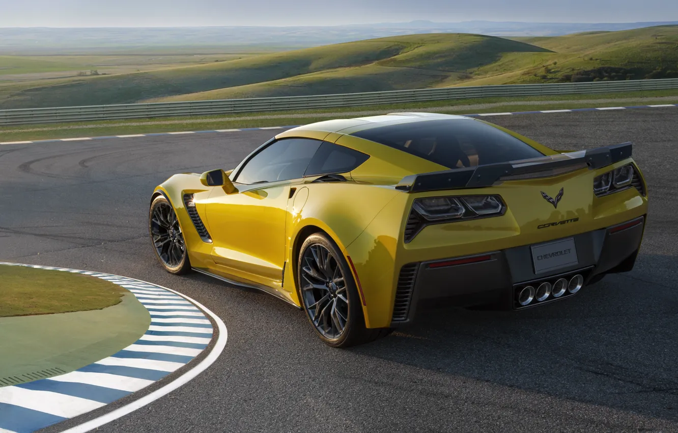 Фото обои Z06, corvette, sportcar, chevrolet, chevrolet corvette, 2015