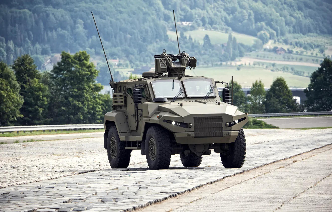 Фото обои Армия, Excalibur, Army, Patriot, Экскалибур, Бронированная колесная боевая машина, Armored wheeled combat vehicle, T815 Patriot …