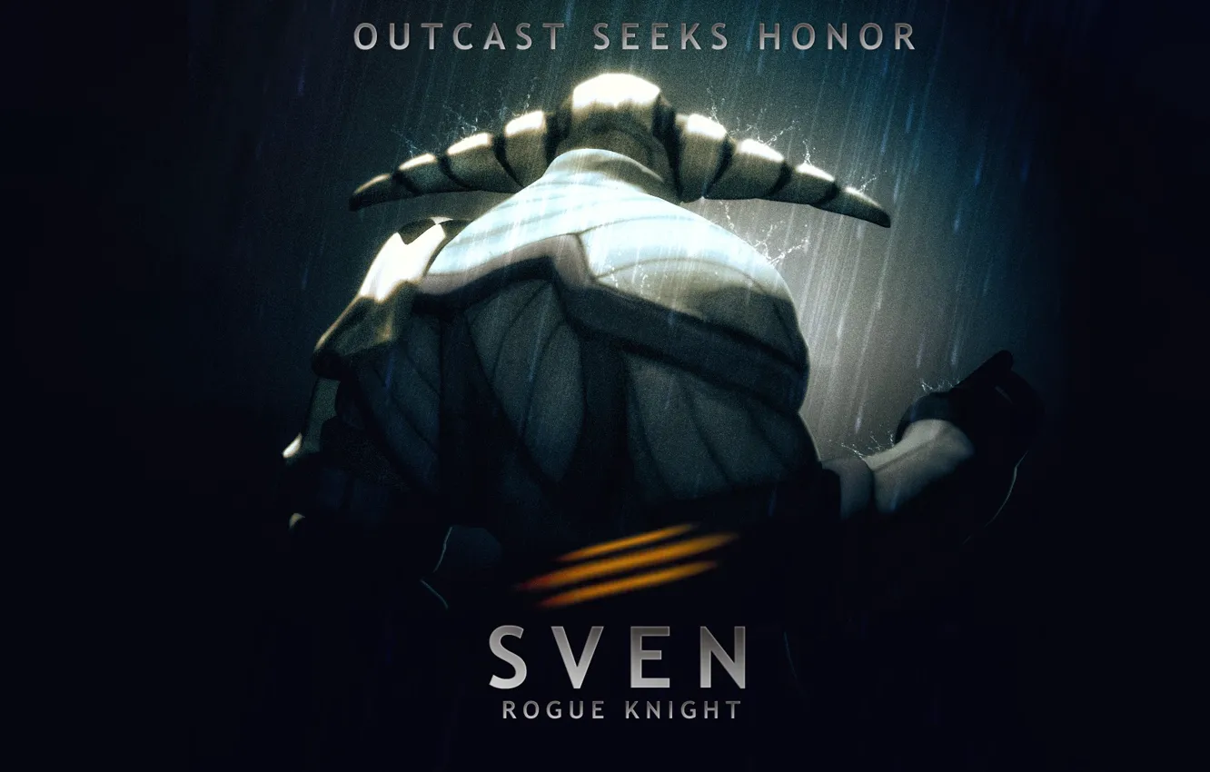 Фото обои hero, Dota 2, rogue knight, sven