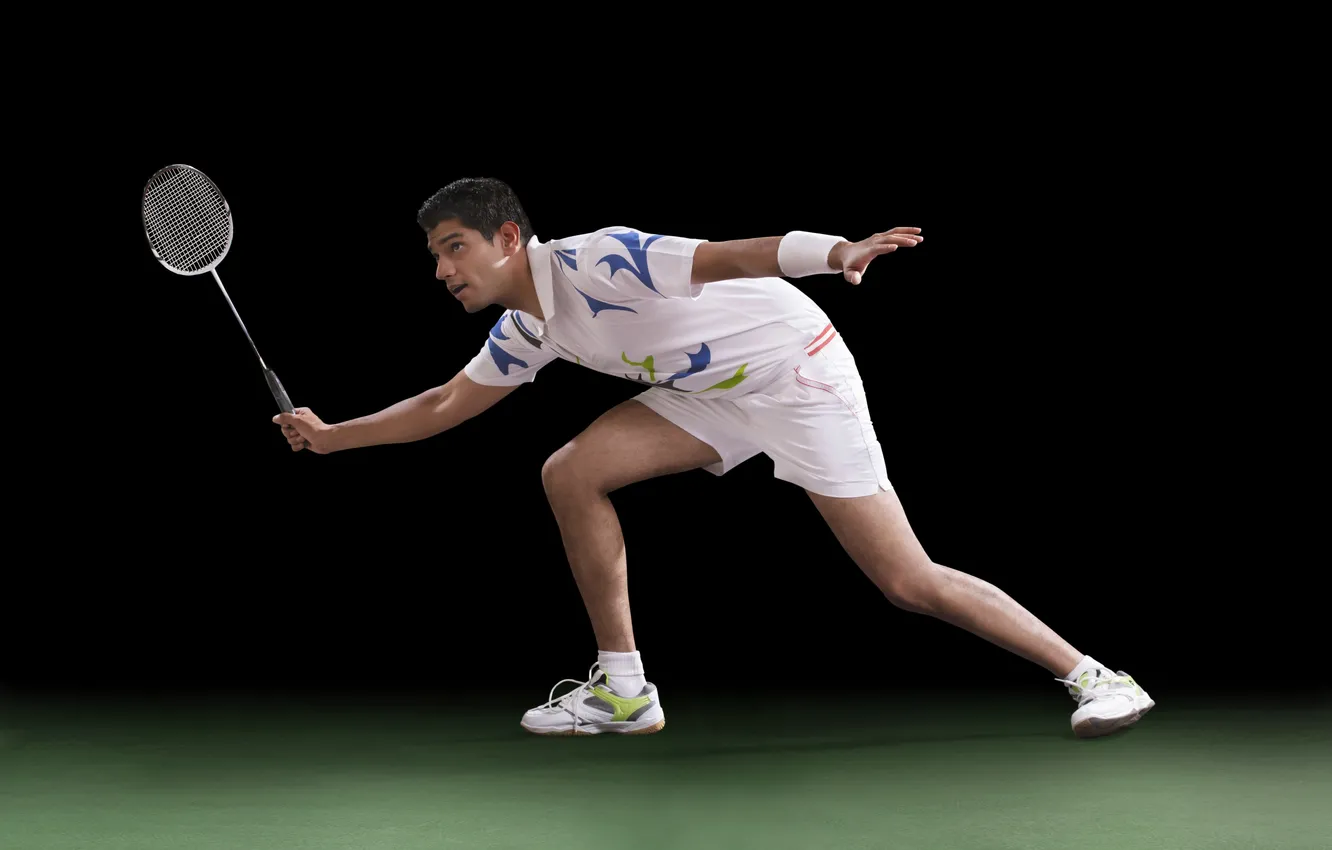 Фото обои black, clothing, competition, badminton, concentration, confidence, competitive
