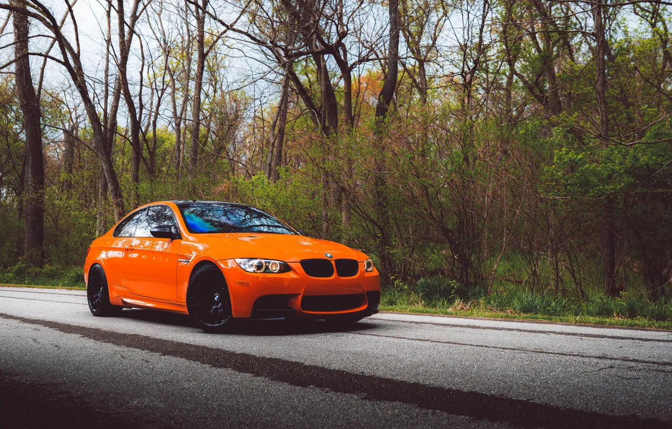 Фото обои Black, E92, Wheels, Lime Rock Park Edition, M3